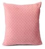 Peach Velvet Solid 16x16 inches Cushion Covers (Pack of 5)