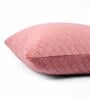 Peach Velvet Solids 18x12 inches Cushion Covers (Pack of 2)