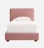 Peachy Dream Boucle Kids Twin Bed With Box Storage In Ivory Colour