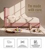 Peachy Dream Kids Toddler Bed In Ivory Colour