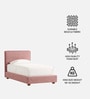 Peachy Dream Kids Twin Bed In Ivory Colour