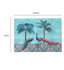 Peacock  Turquoise ( 16 X 12) MDF Placemat (Set of 6)