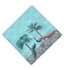 Peacock  Turquoise MDF (Set of 4) Table Coaster Reinvention factory