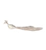 Peacock Aluminium Silver  Big Gifting Platter