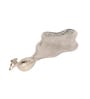 Peacock Aluminium Silver  Big Gifting Platter