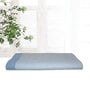 Blue Cotton Striped 220 GSM Bath Towel Blue Cotton Striped 220 GSM Bath Towel