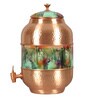 Peacock Dwar 8 Ltrs Gold Copper Water Dispenser