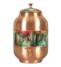 Peacock Dwar 8 Ltrs Gold Copper Water Dispenser