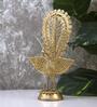 Peacock Gold Brass Showpiece