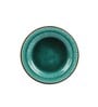 Peacock Green 7 Inch (Set of 4) Ceramic Quarter Plate