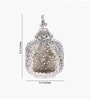 Peacock Jali Cut Silver Metal
Candle Stand