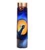 Peacock Moonlit Copper Bottle