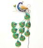 Asthetic Peacock Multicolor Metal LED Wall Art
