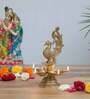 Peacock Pooja Lamp