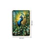 Peacock Radiance MDF Wood Acrylic Wall Art