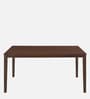 Peak 6 Seater Dining Set in Cappucino Finish with Bench