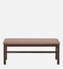 Peak 6 Seater Dining Set in Cappucino Finish with Bench