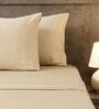 Pearl 400TC Solid Embroidery Superking Bedsheet with 2 Pillow Covers Pearl 400TC Solid Embroidery Superking Bedsheet with 2 Pillow Covers