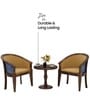 Pearl Cafe Coffee Table Set In Sheesham Wood Finish