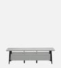 Pearl Ceramic Top TV Console in Grey Colour