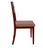 Pearl Solid Wood Dining Chairs in Beige Colour