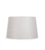 Pearl Grey Cotton Drum Lampshade