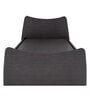 Pearl Single Size Bed with Box Storage in Cola Rain Colour