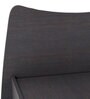 Pearl Single Size Bed with Box Storage in Cola Rain Colour
