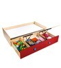 Pearth Kids Bed in Red Colour with Box Storage
