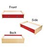 Pearth Kids Bed in Red Colour with Box Storage