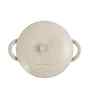 Pebble White Wooden Casserole