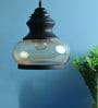 Pecos Gold Glass Single Hanging Light