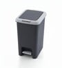 Grey Pedal Dustbin