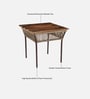 Pediment Sheesham Wood Coffee Table in Natural Finish Pediment Sheesham Wood Coffee Table in Natural Finish