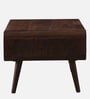Peep Sheesham Wood Coffee Table in Provincial Teak Finish