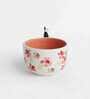 Peeping Doggo 200ml White & Pink Ceramic Tea Cup