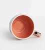 Peeping Doggo 200ml White & Pink Ceramic Tea Cup