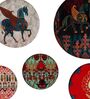 Pegasus Meena Wall Plates Set of 5