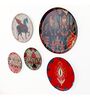 Pegasus Meena Wall Plates Set of 5