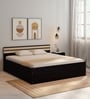 Peitho Queen Size Bed in Wenge Finish