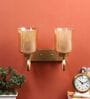 Pellucid Cilindro Gold Metal Wall Sconces