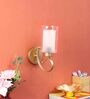 Pellucid Cilindro Gold Metal Wall Sconces