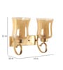 Pellucid Cilindro Gold Metal Wall Sconces