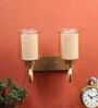 Pellucid Cilindro Gold Metal Wall Sconces