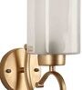 Pellucid cilindro Gold Metal Wall Sconces