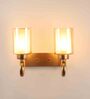 Pellucid Cilindro Gold Metal Wall Sconces