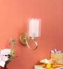 Pellucid cilindro Gold Metal Wall Sconces