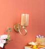 Pellucid Cilindro Gold Metal Wall Sconces