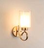 Pellucid cilindro Gold Metal Wall Sconces