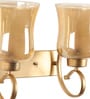 Pellucid Cilindro Gold Metal Wall Sconces